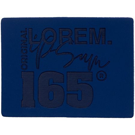 Лейбл Listra Soft Touch, синий