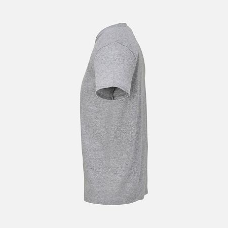 Футболка унисекс Regent с V-образным вырезом, серый меланж, размер XL