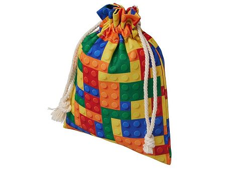 Мешочек подарочный большой с возможностью полноцветной печати