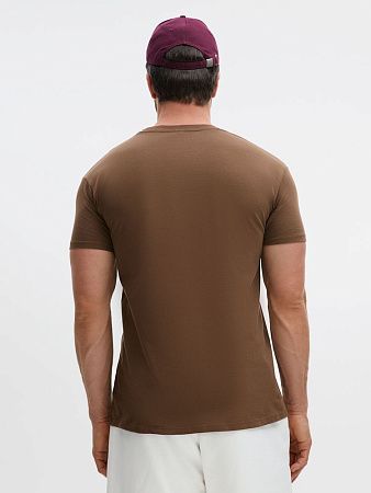 Футболка Imperial 190, коричневая, размер S