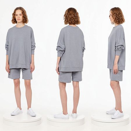 Свитшот унисекс S2, серый, размер XL/2XL