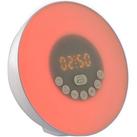 Лампа-колонка dreamTime для пробуждения светом и музыкой, черная