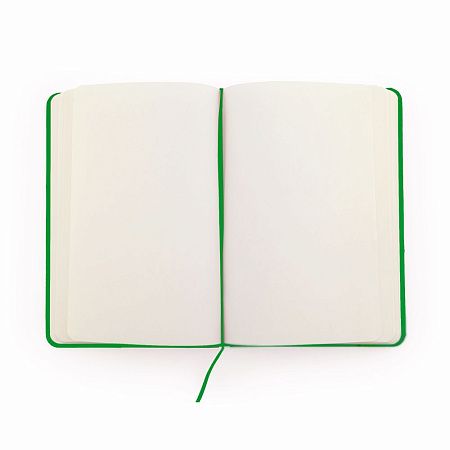 Блокнот A6 CORAL в твёрдом переплёте, ПАПАРОТНИКОВЫЙ