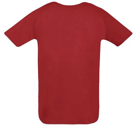 Футболка унисекс Sporty 140, красная, размер XXS