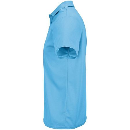 Рубашка поло унисекс Pitcher, ярко-бирюзовая, размер XS