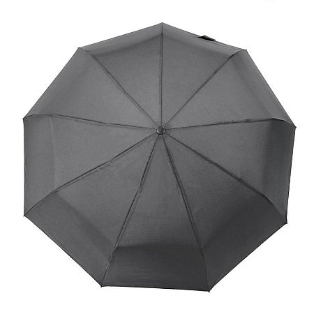 Зонт складной автоматический, Forest Lotus, диаметр 100 см, радиус 23 дюйма, 9 панелей, без подарочной коробки, серый