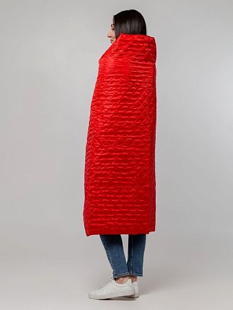 Плед-пончо для пикника SnapCoat, красный