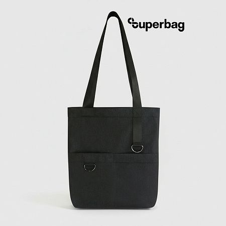Шоппер Superbag ZIP, с двумя карманами и молнией