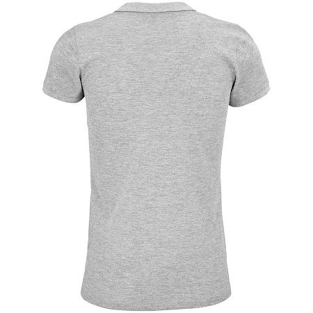 Рубашка поло женская Planet Women, серый меланж, размер L