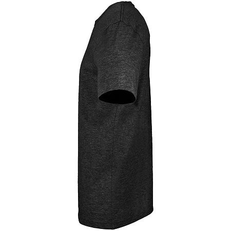 Футболка унисекс Tuner, черный меланж, размер XXL