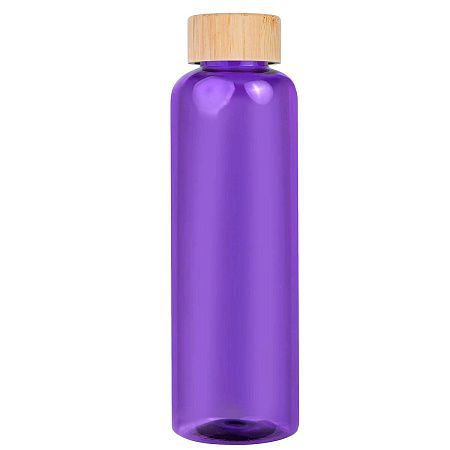 Бутылка для воды BAMBOO PET 550мл. Фиолетовая 6264.11