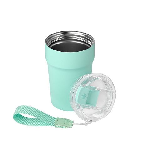 Термокружка вакуумная Монако (Monaco), аква