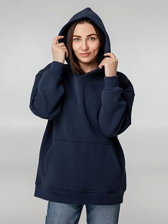 Худи Kulonga Oversize, темно-синее, размер XS/S