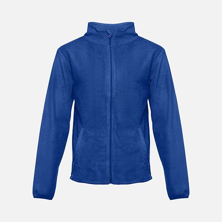 Куртка флисовая мужская Helsinki, ярко-синяя, размер XL