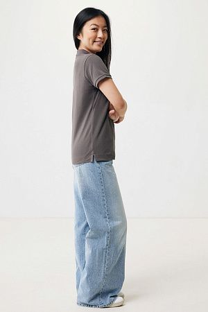 Женская рубашка поло Iqoniq Yosemite из переработанного хлопка-пике, унисекс, 220 г/м²