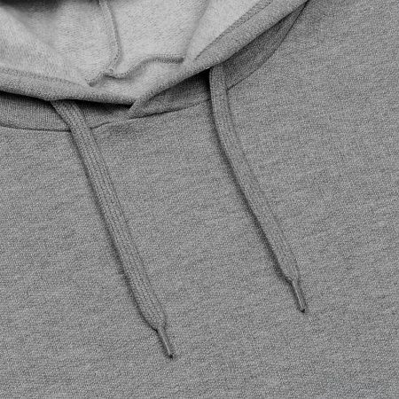 Толстовка с капюшоном Snake II серый меланж, размер 3XL