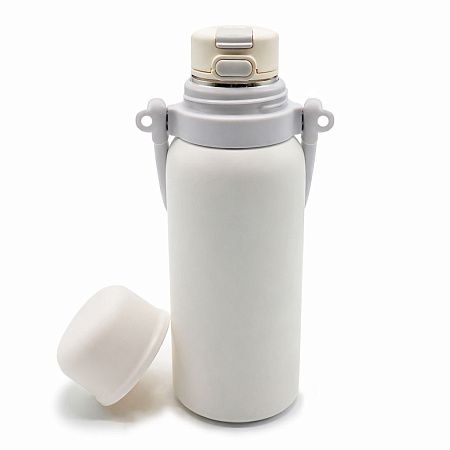 Термос Holdy с ручкой, белый