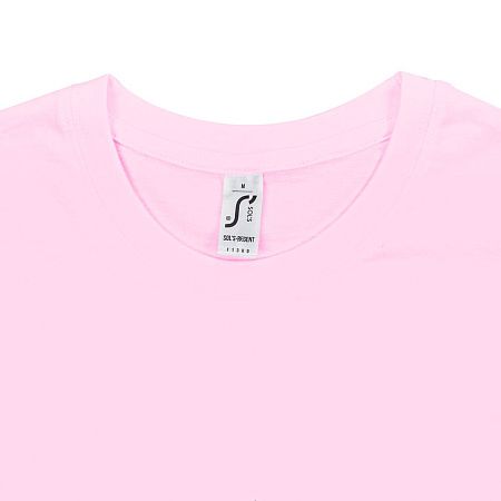 Футболка унисекс Regent 150, розовая, размер XS