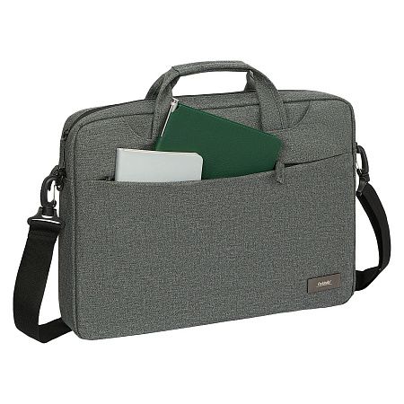 Сумка для ноутбука Милиорис (Migliores), серый/серый