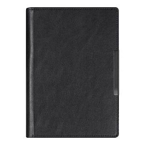 Ежедневник в суперобложке Country Palermo Mocco A5+, черный, недатированный, в подарочной коробке, в твердой обложке