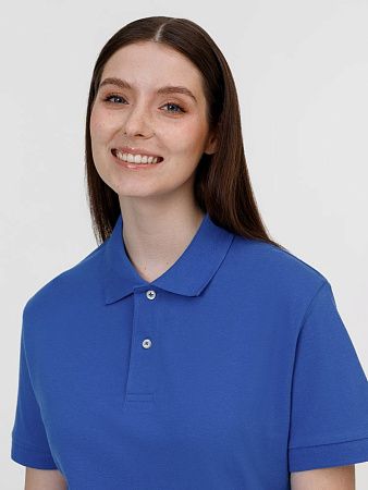 Рубашка поло унисекс Pacific, ярко-синяя (royal), размер S