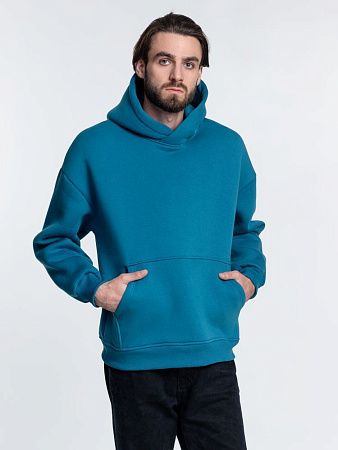 Худи Kulonga Oversize, бирюзовое, размер XS/S