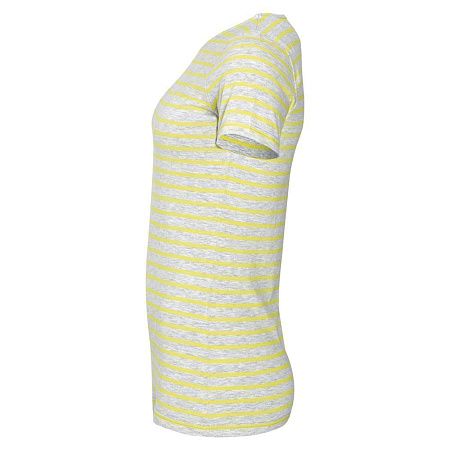 Футболка Miles Women серая с желтым, размер XXL