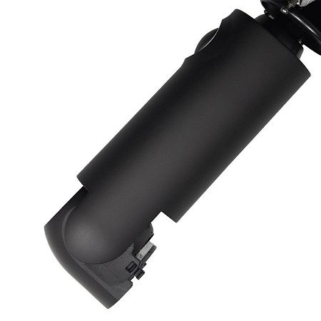 Зонт складной автоматический с фонариком Forest Walker, диаметр 95 см, радиус 21 дюйм, 8 панелей, со светоотражающей полосой в подарочной коробке, черный