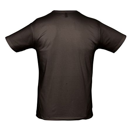 Футболка мужская Milano 190, темно-коричневая (шоколад), размер XXL