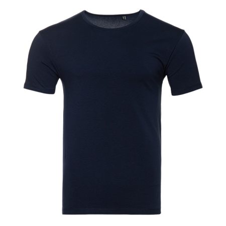 Футболка мужская STAN хлопок/эластан 180, 37, Тёмно-синий,  (46)  (46/S)