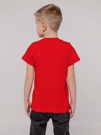 Футболка детская T-Bolka Kids, красная, размер 8 лет (118-128 см)