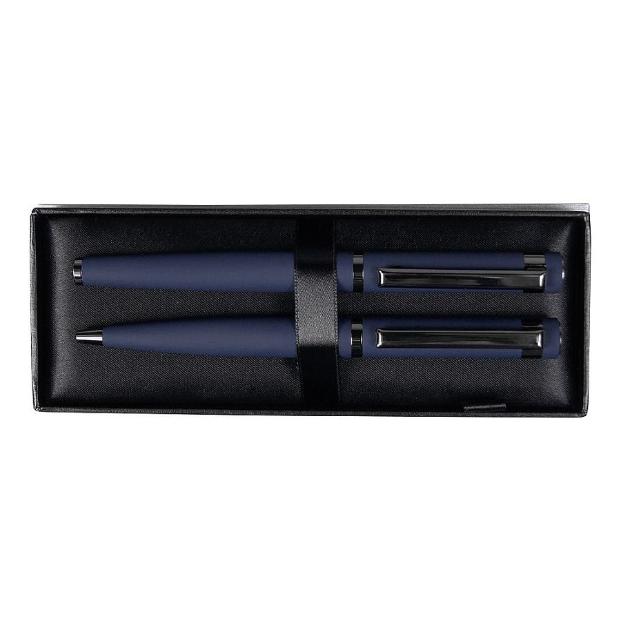 Набор ручек Attashe Solution в подарочной коробке Emotion, синий