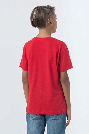 Футболка детская Regent Fit Kids, красная, размер 10 лет (130-140 см)
