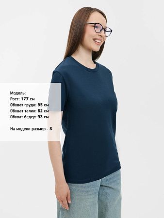 Футболка Odyssey, темно-синяя, размер 3XL