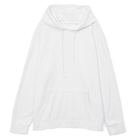 Худи унисекс Prima Vista, белое, размер S