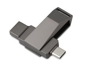 Флешка 64 ГБ USB Type-C и USB 3.0 «Тесла»