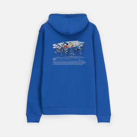 Толстовка унисекс Calipso, ярко-синяя (royal), размер S