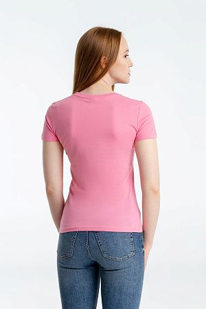 Футболка женская «Узор», розовая, размер S