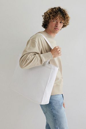 Сумка-шоппер Impact из переработанного хлопка AWARE™, 145 г