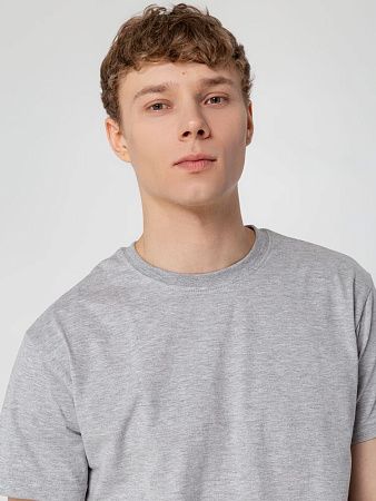 Футболка унисекс T-Bolka 160, серый меланж, размер 5XL