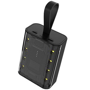 Внешний аккумулятор Courage, 5000 Mah, черный