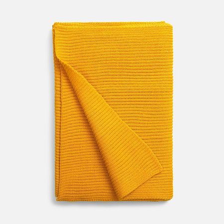 Шарф Nobilis Mono, желтый (медовый)