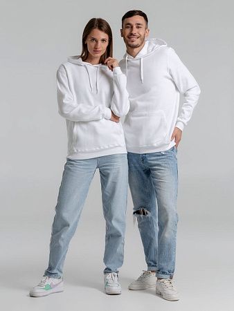 Толстовка с капюшоном Snake II белая, размер XL