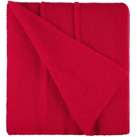 Плед Nessona Alpaca, красный (гвоздика)