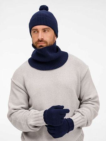 Перчатки Catch Match, темно-синие, размер S/M