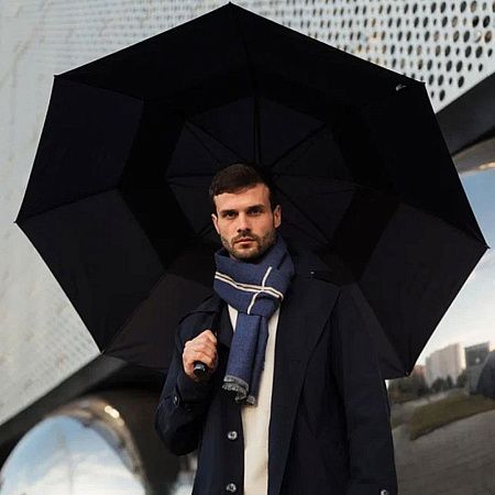 Зонт-трость Executive, темно-синий