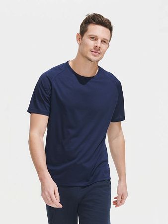 Футболка унисекс Sporty 140, белая, размер XXS