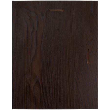 Плакетка Plaque XL, венге с серебристой пластиной