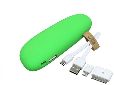 Внешний аккумулятор в форме камня «Stone», 2600 mAh