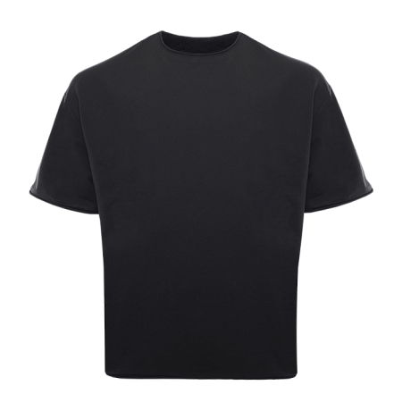 Футболка унисекс оверсайз STAN хлопок/спандекс 260, 41, Чёрный,  (20)  (54/XXL)